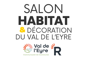 logo salon habitat et décoration val de l'eyre 2025
